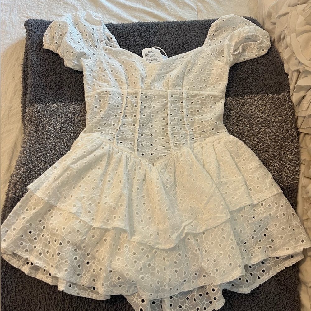 White Islet Summer Dress